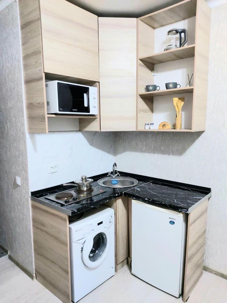 Отличная Квартира Со Всеми Удобствами. Almatî Exterior foto